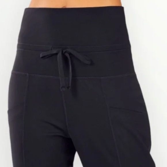 NWT 69.95 FABLETICS WOMENS MAJ TRICOT BLACK PANT XL - Picture 5 of 7